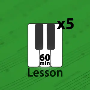 5-lesson package 60 minutes